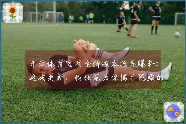 开云体育官网全新版本抢先曝料：这次更新，我独家为你揭示隐藏的收益与全新玩法！